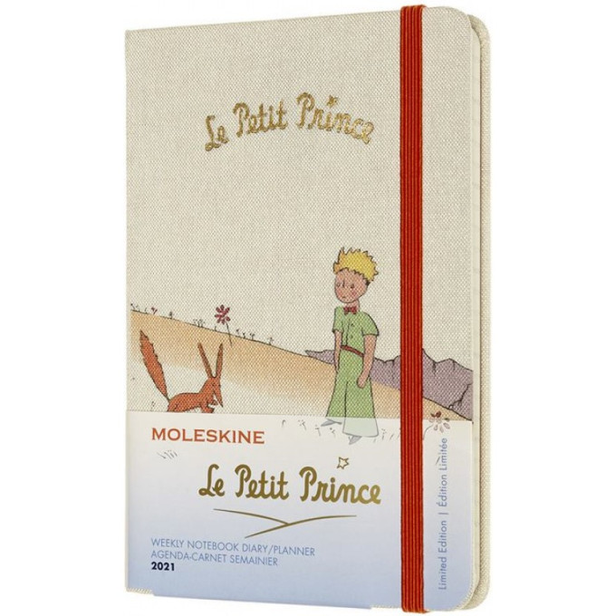 Еженедельник MOLESKINE LE PETIT PRINCE POCKET 21 (белый) DPP12WN2Y21