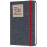 Еженедельник MOLESKINE Limited Edition Denim Pocket, чёрный