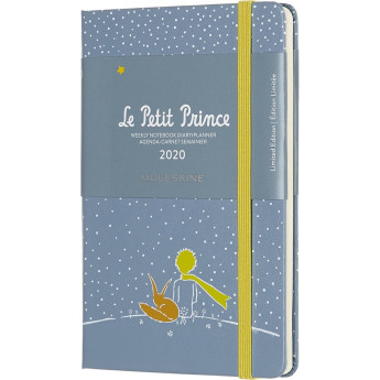Еженедельник MOLESKINE Le Petit Prince Pocket Fox, серый