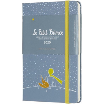 Еженедельник MOLESKINE Limited Edition Petit Prince Pocket Planet (серый)