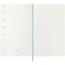 Еженедельник MOLESKINE PRECIOUS & ETHICAL MAMBA Large 130х210мм, обложка экокожа, 144стр., бирюзовый DSPRETK812WN3B