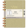 Еженедельник Moleskine SPIRAL XL DHSPK5312MWH4Y23 оливковый