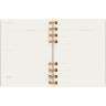 Еженедельник MOLESKINE SPIRAL XL DHSPG3712MWH4Y23 серый