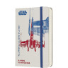 Еженедельник MOLESKINE Star Wars Pocket X-Wing, белый