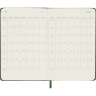 Еженедельник на 2025 год MOLESKINE CLASSIC DHK1512WN2 9х14см твердая обложка зеленый
