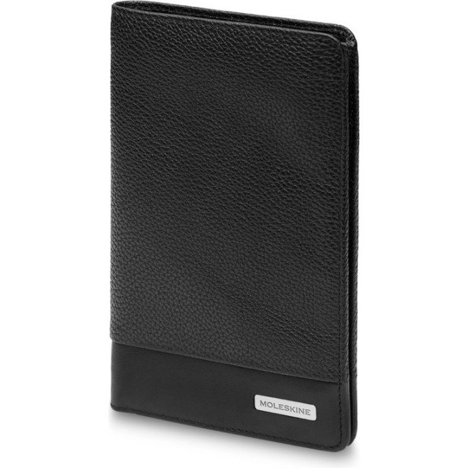 Кошелек для паспорта MOLESKINE Classic Match, кожа, черный