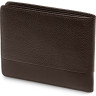 Кошелёк с монетницей и клапаном MOLESKINE Classic Match LTH, коричневый