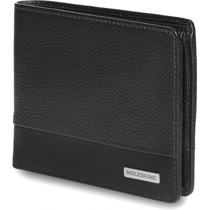Кошелёк с монетницей MOLESKINE Classic Match LTH (чёрный)
