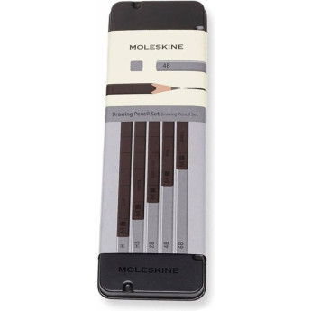 Набор чернографитных карандашей MOLESKINE Drawing Set EW7P05GPHA