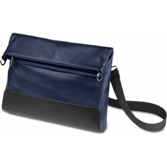 Сумка MOLESKINE CROSSBODY CLASSIC LEATHER (синий сапфир)