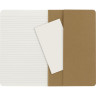 Набор блокнотов MOLESKINE Cahier Journal Large, линейка, бежевый, 3 шт.