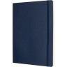 Блокнот MOLESKINE Classic Soft XLarge, пунктирная разметка, синий сапфир