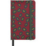 Блокнот MOLESKINE LIMITED EDITION PRESCIOUS & ETHICAL SILK XS 65х105 мм 160 стр. нелинованный, твердая обложка, бордовый LEPSILKMP012BDX