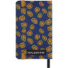 Блокнот MOLESKINE LIMITED EDITION PRESCIOUS & ETHICAL SILK XS 65х105 мм 160 стр. нелинованный, твердая обложка, синий LEPSILKMP012BLUE