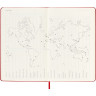 Ежедневник MOLESKINE Classic Large, красный