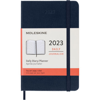Ежедневник MOLESKINE CLASSIC POCKET (синий сапфир)