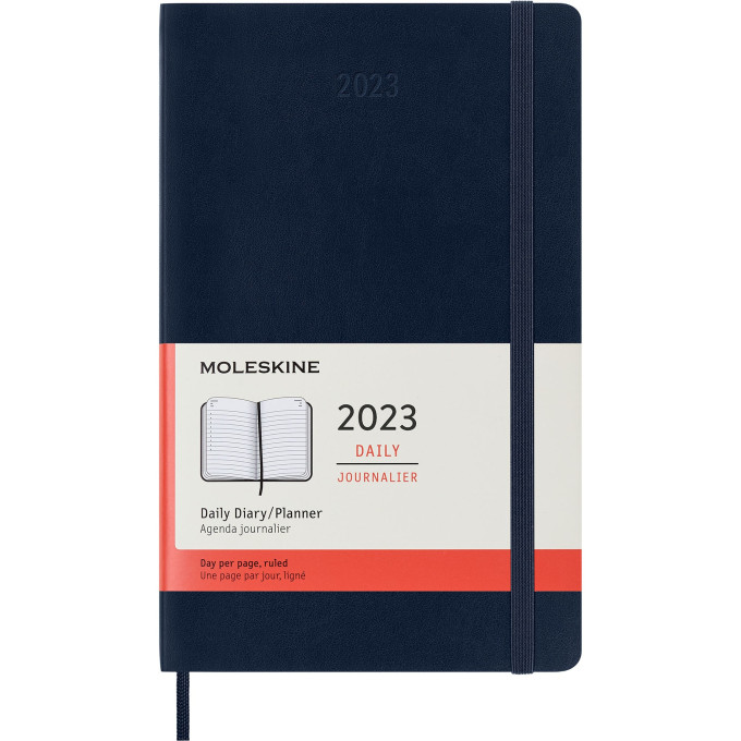 Ежедневник MOLESKINE Classic Soft Large, сапфировый синий