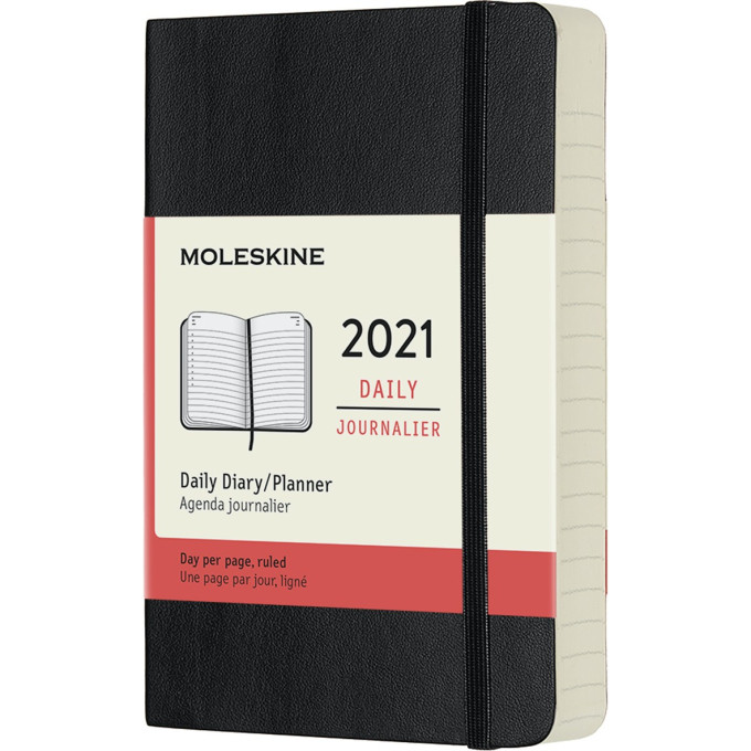 Ежедневник MOLESKINE Classic Soft Pocket (чёрный)