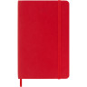 Ежедневник MOLESKINE Classic Soft Pocket, красный, датированный