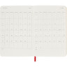 Ежедневник MOLESKINE Classic Soft Pocket, красный, датированный