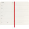 Еженедельник MOLESKINE CLASSIC SOFT WKNT LARGE (красный) DSF212WN3