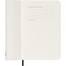 Еженедельник MOLESKINE Classic Soft Weekly Pocket, черный