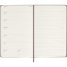 Еженедельник MOLESKINE CLASSIC WKNT , бордовый DHF1012WN3Y24