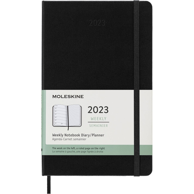 Еженедельник MOLESKINE Classic WKNT Large (чёрный)