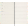 Еженедельник MOLESKINE LE PRESCIOUS & ETHICAL SILK 130х210 мм недатированный, обложка текстиль, 240 стр., оранжевый DHUND12PSILK3BBOX