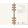Еженедельник MOLESKINE SPIRAL LARGE, черный DHSPB12MWH3
