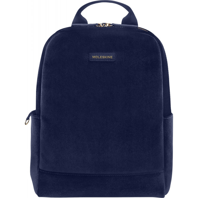 Рюкзак женский MOLESKINE VELVET ET23LBKVB20 велюр, синий
